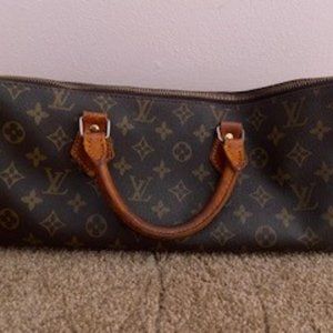Authentic Pre-owned Louis Vuitton Vintage Monogram Sac Tricot Triangle Knitting